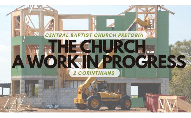 The church is a work in progress